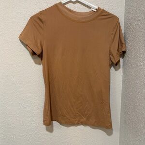 7 Diamonds Tan Short Sleeve Women's Tee